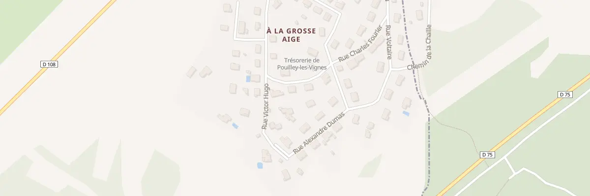 Plan du 4 Rue Charles Fourier à Pouilley-les-Vignes