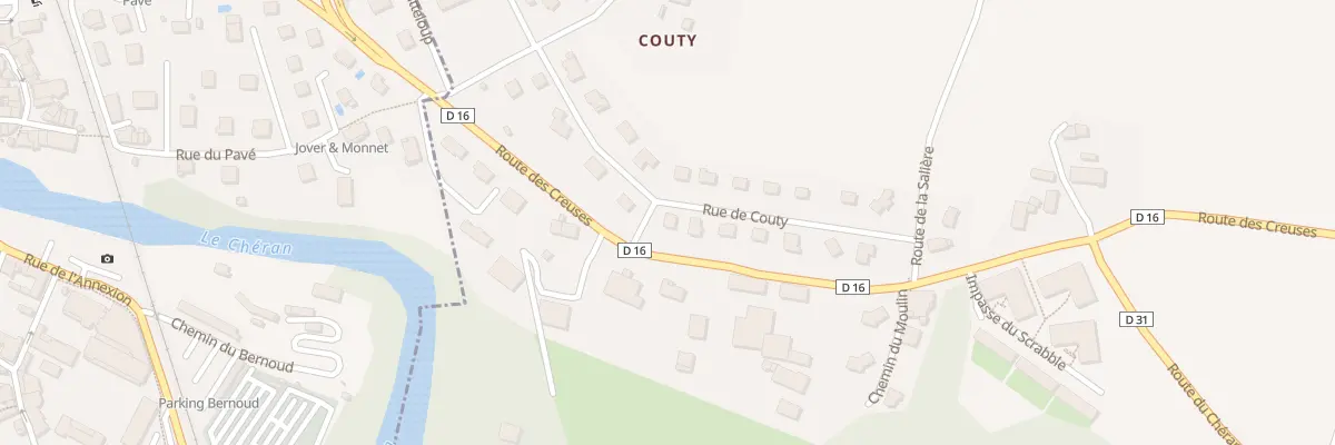 Plan du 37 Rue de couty à Sales