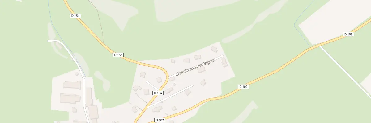 Plan de Che sous les Vignes à Échay