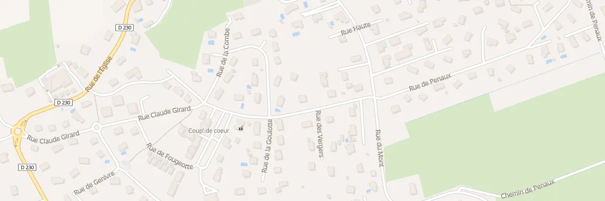 Plan du 6 Rue de Netery aux Auxons