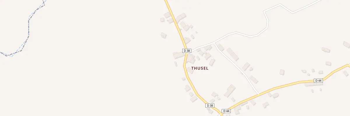 Plan du 1491 Rte de Thusy à Saint-Eusèbe