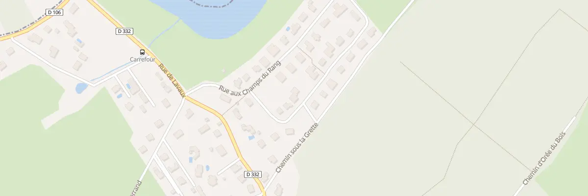 Plan du 32B Rue aux Champs du Rang à Rancenay