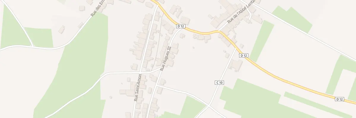 Plan du 9 Rue Hugues III à Favières