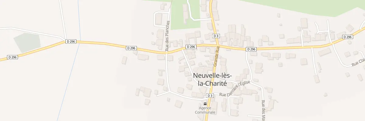Plan du 5 Rue du Pont de Planches à Neuvelle-lès-la-Charité