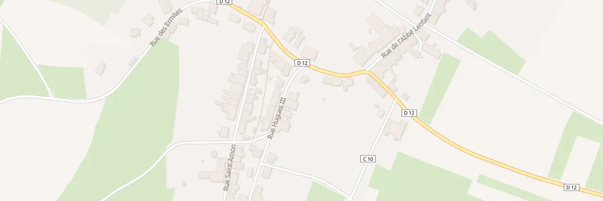 Plan du 5 Rue Hugues III à Favières