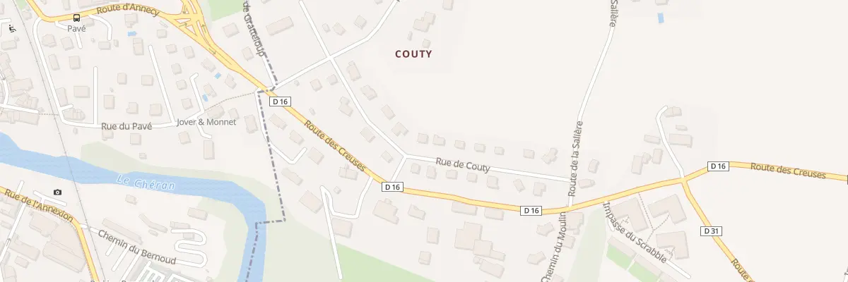 Plan du 5158 Couty à Sales