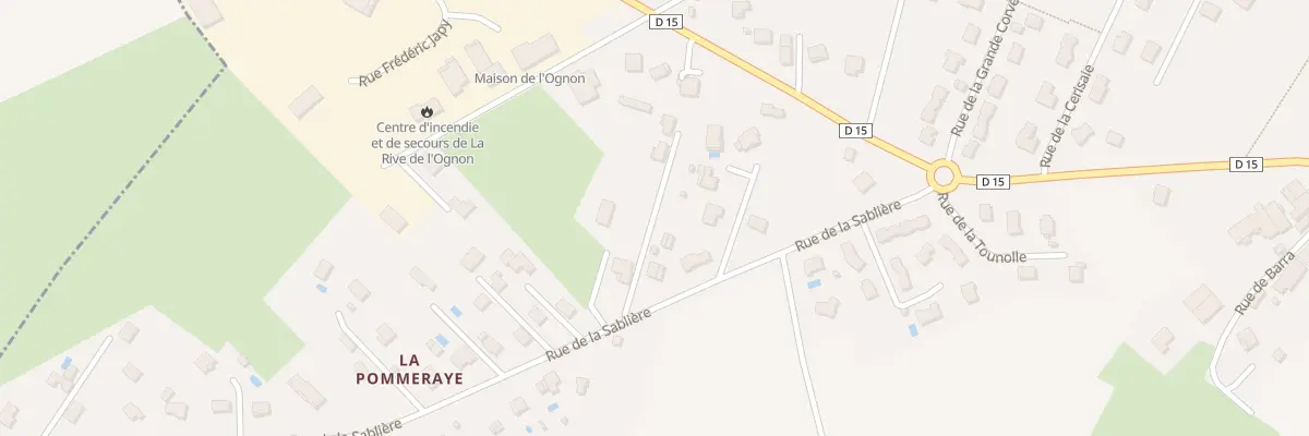 Plan du 14A Rue de la Sablière à Boulot