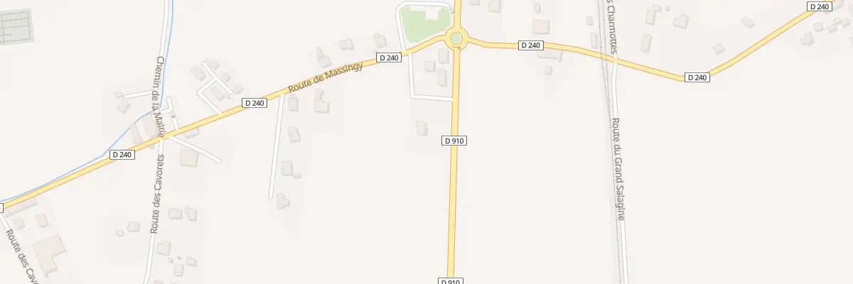 Plan du 41 Rte de Massingy à Bloye