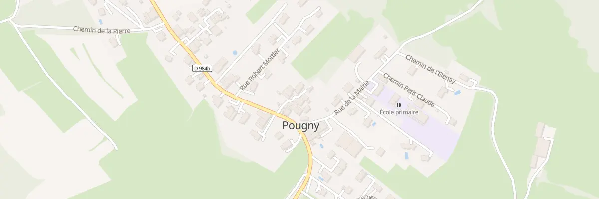 Plan du 40 Cour des Miracles à Pougny