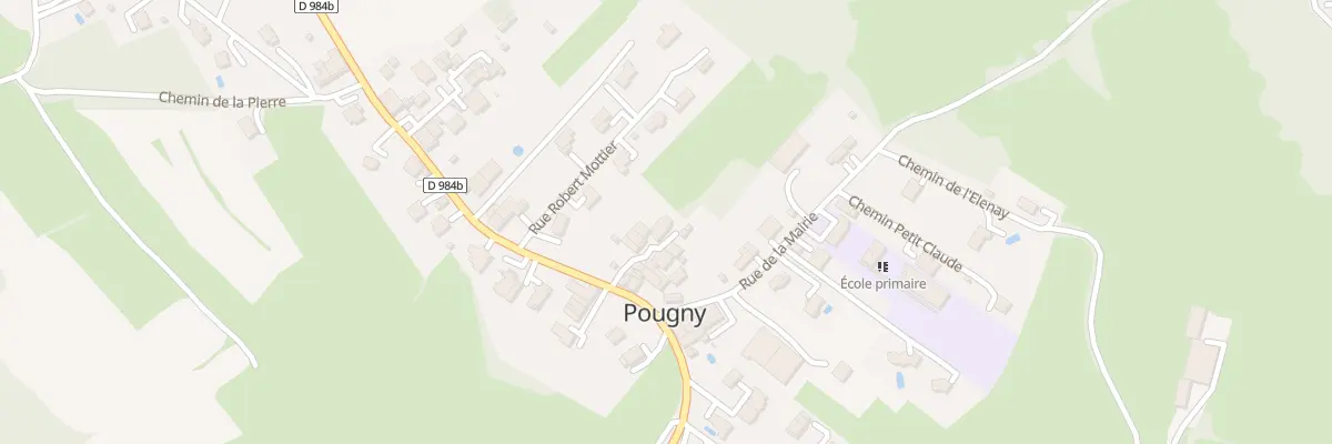 Plan du 37 Cour des Miracles à Pougny