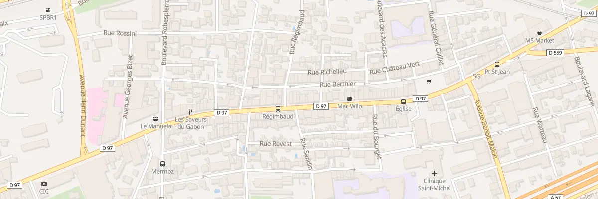 Plan du 237 Bd Maréchal Joffre à Toulon