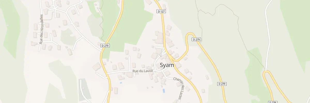 Plan du 25 Rle du Cerisier à Syam