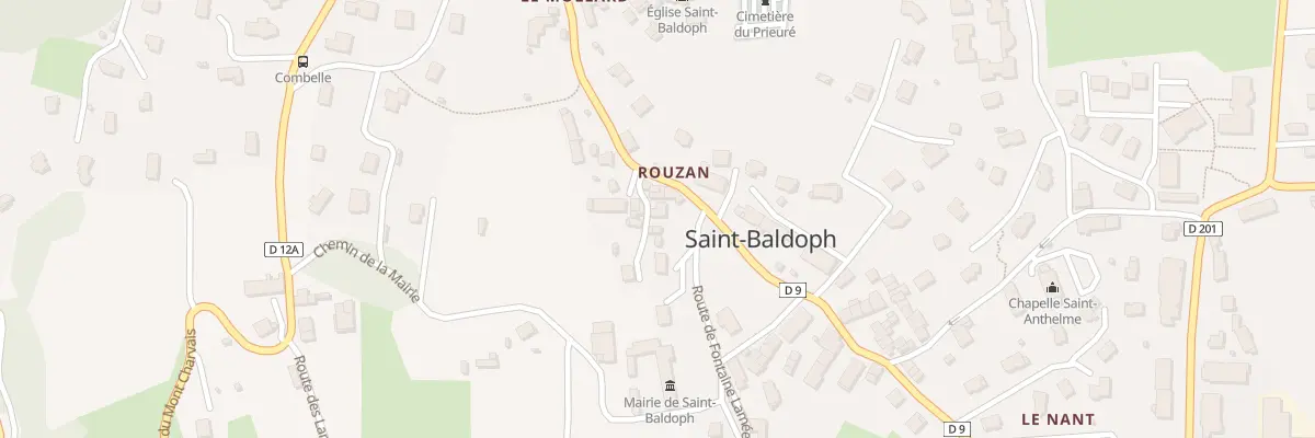 Plan du 45 Rte des Goulettes à Saint-Baldoph