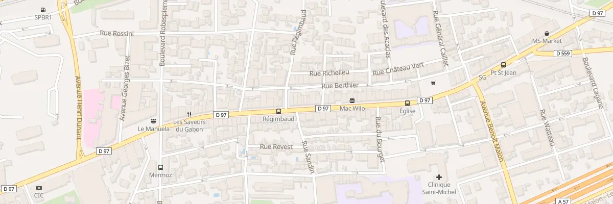 Plan du 251 Bd Marechal Joffre à Toulon