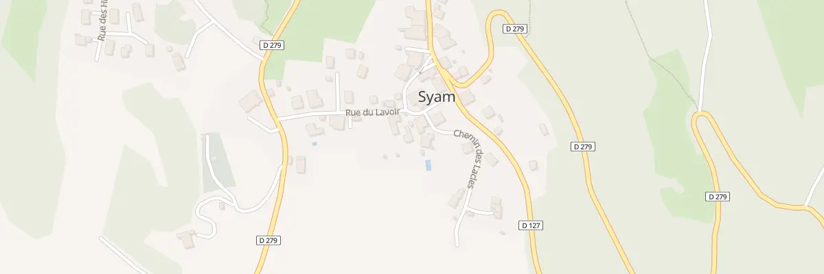 Plan du 75 Rue du Lavoir à Syam
