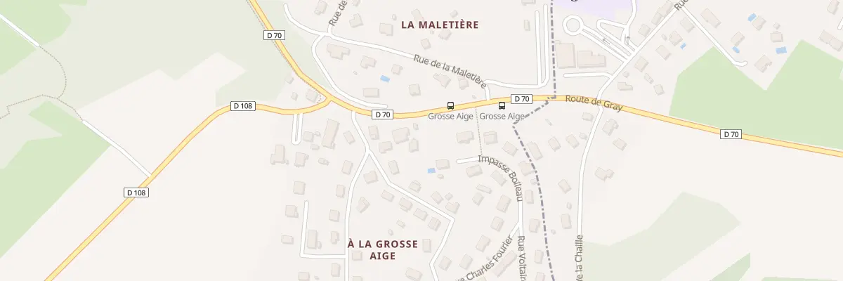 Plan du 52 Rue de Lausanne à Pouilley-les-Vignes