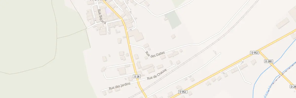 Plan du 1 Rue des Dalles à Waville