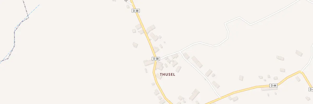Plan du 1540 Rte de Thusy à Saint-Eusèbe