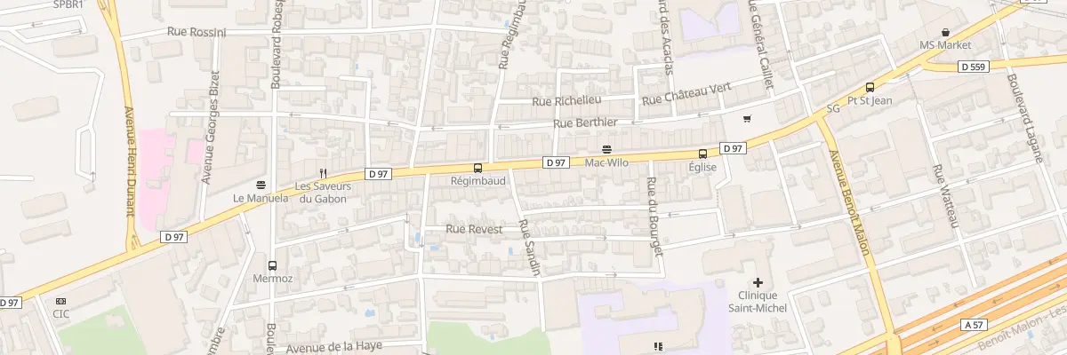 Plan du 254 Bd Maréchal Joffre à Toulon
