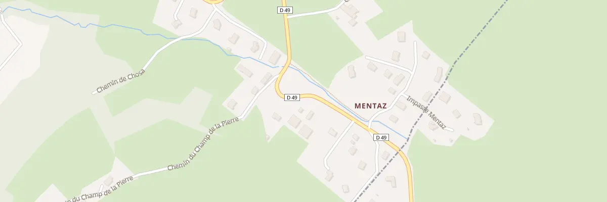 Plan du 2600 Rte du Revard à Grésy-sur-Aix