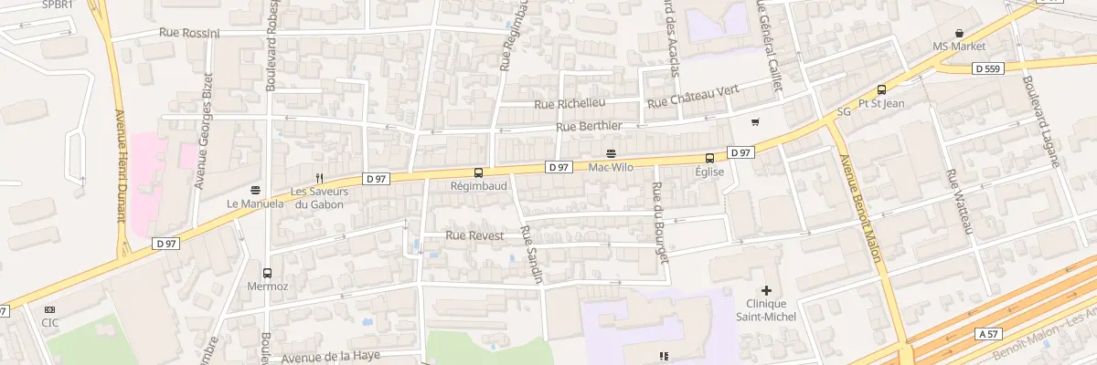 Plan du 262 Bd Maréchal Joffre à Toulon