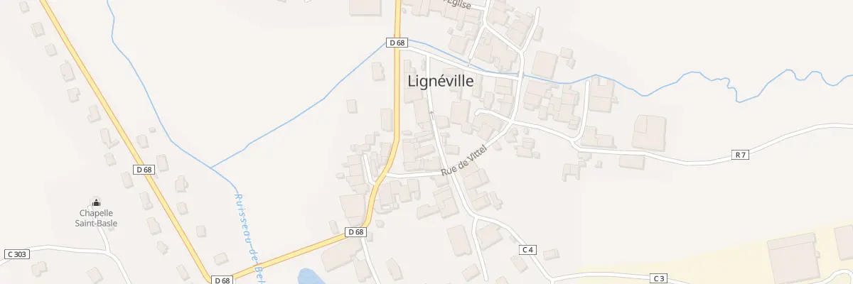 Plan du 31 Gde Ruelle à Lignéville