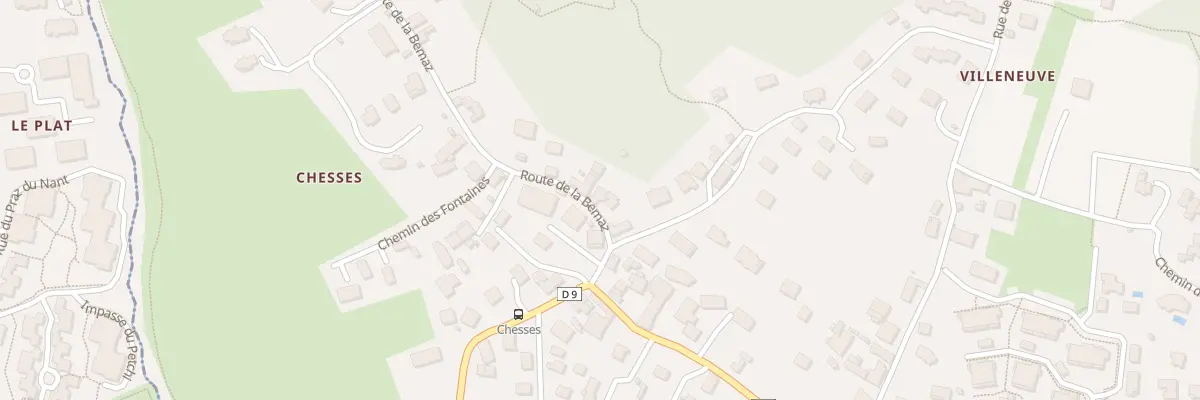 Plan du 72 Rte de la Bémaz à Saint-Alban-Leysse
