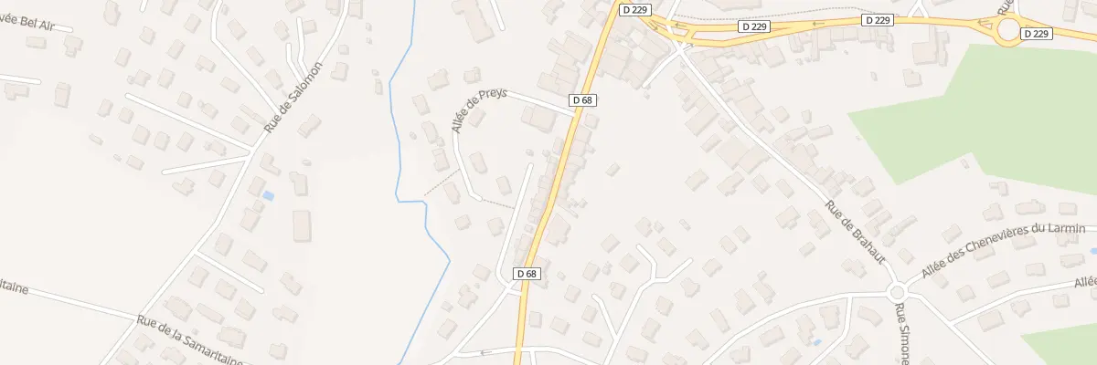 Plan du 172 Rue de Lignéville à Vittel