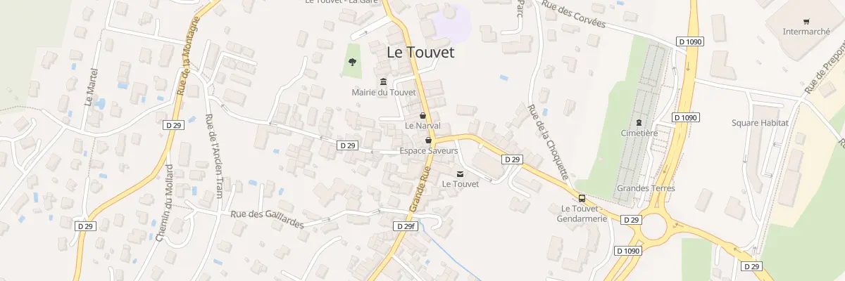 Plan du 16 Rue de la Charrière au Touvet