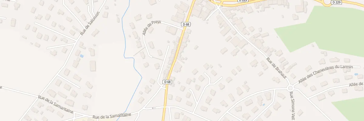 Plan du 174 Rue de Lignéville à Vittel
