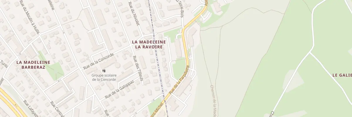 Plan du 370 Rue de la Parpillette à La Ravoire