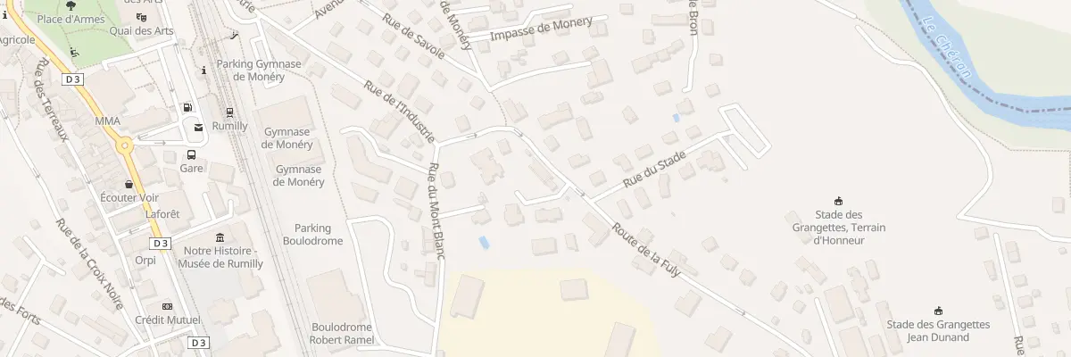 Plan du 6 Rte de la Fuly à Rumilly