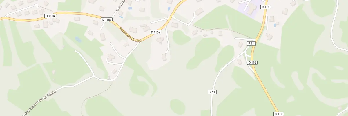 Plan du 17 Rte de Cessey à Charnay