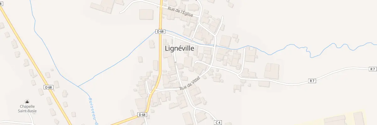 Plan du 50 Imp du Sac à Lignéville