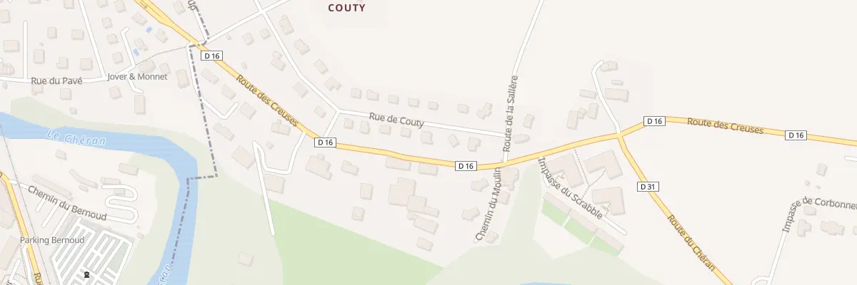 Plan du 15 Rue de couty à Sales