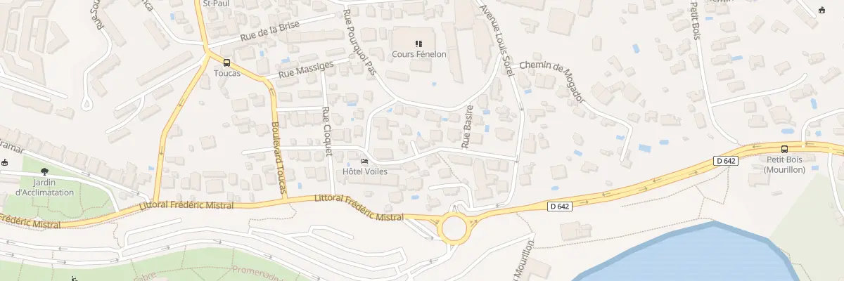 Plan du 9006 Rue Docteur de Lespinois à Toulon