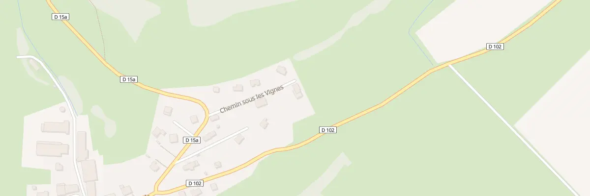Plan du 4 Sous les Vignes à Échay