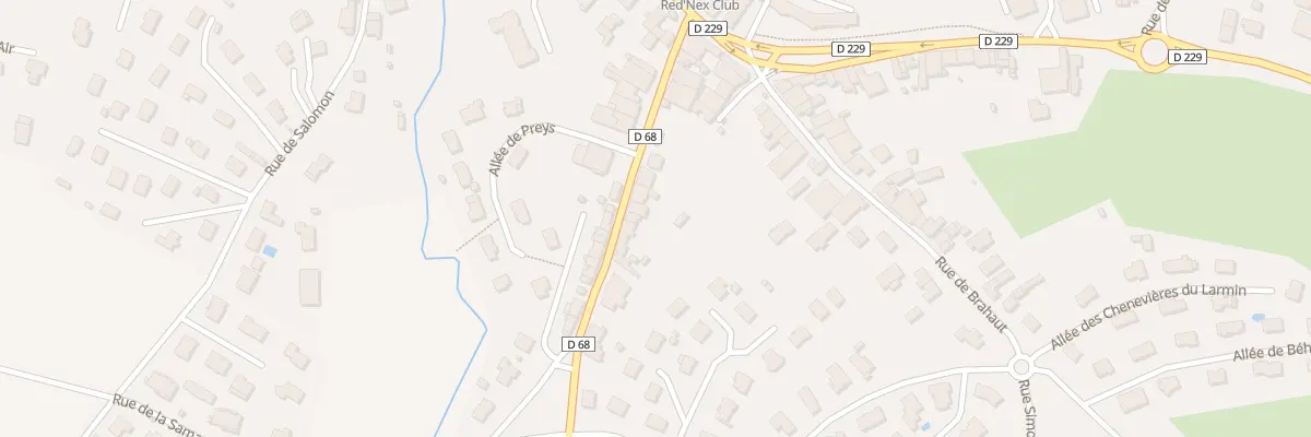 Plan du 143 Rue de Lignéville à Vittel