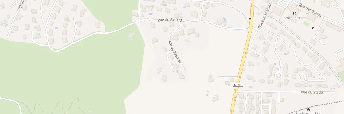 Plan du 1 Imp des Tamaris à Peipin