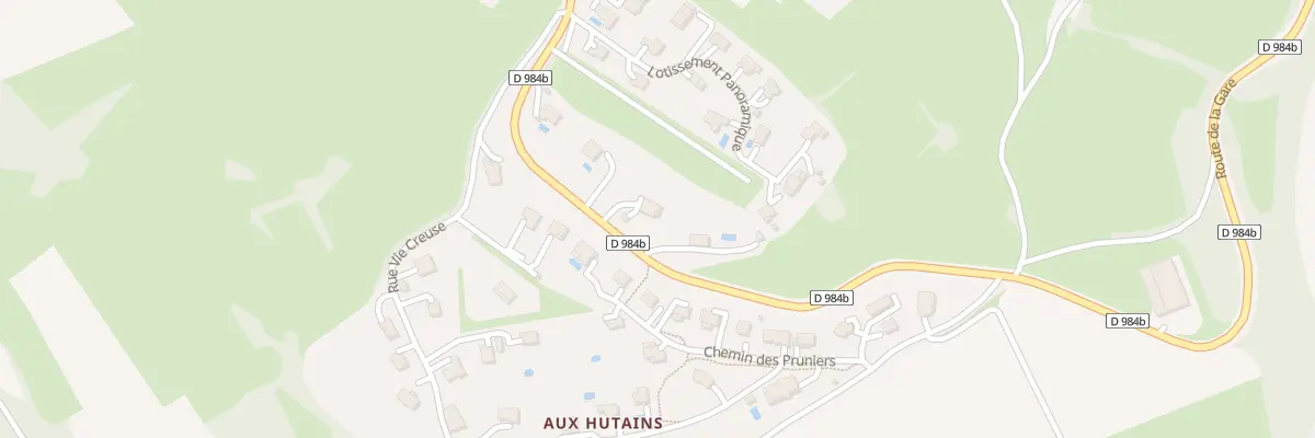 Plan du 283 Rte de la Gare à Pougny