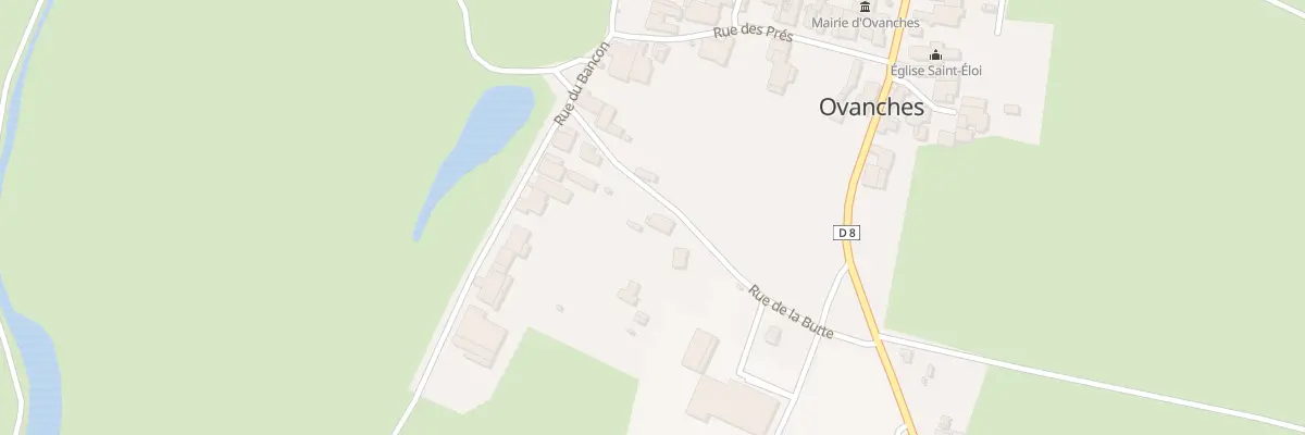 Plan du 5 Rue de la Butte à Ovanches