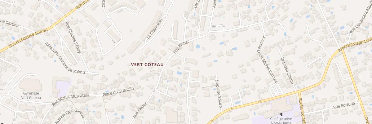 Plan du 32 Rue Kleber à Toulon