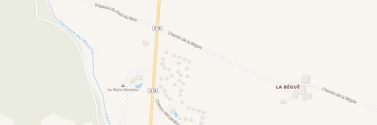 Plan du 5310 Rte de Céüze à Manteyer