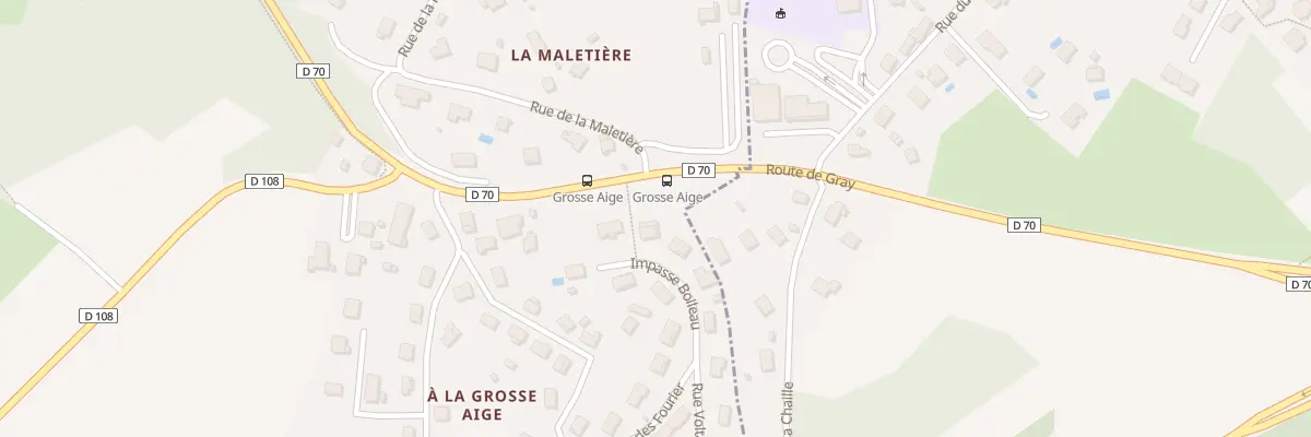 Plan du 8 Imp Boileau à Pouilley-les-Vignes
