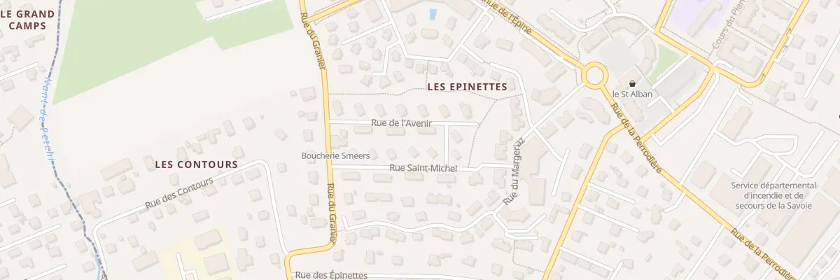Plan du 116 Rue de l’Avenir à Saint-Alban-Leysse