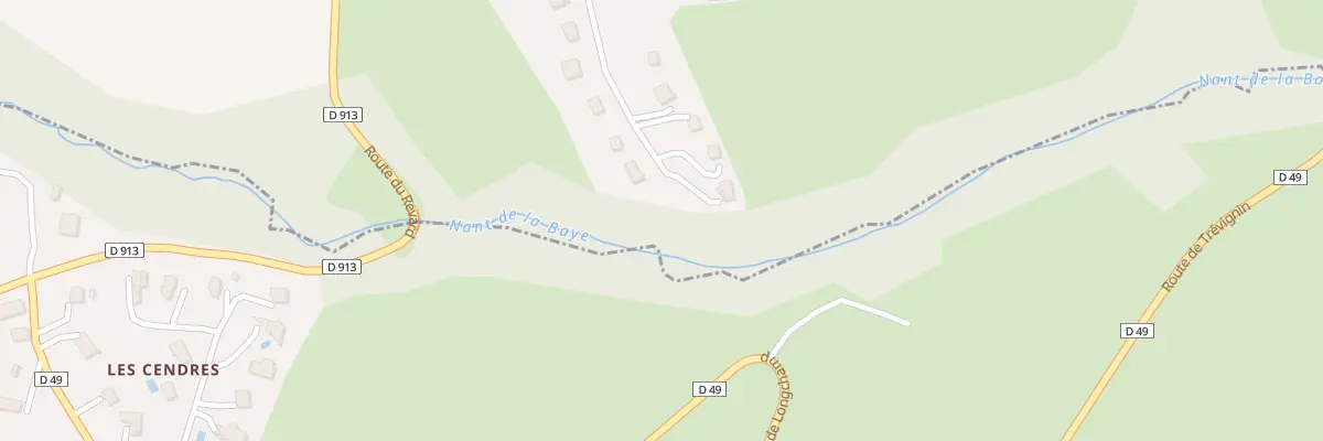 Plan du 12 Lot Les Bogey à Trévignin