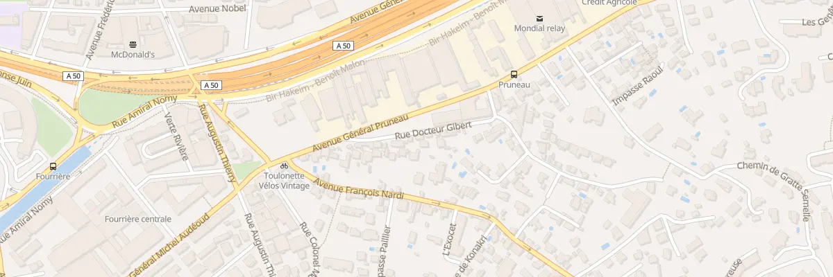 Plan du 120 Rue Docteur Gibert à Toulon