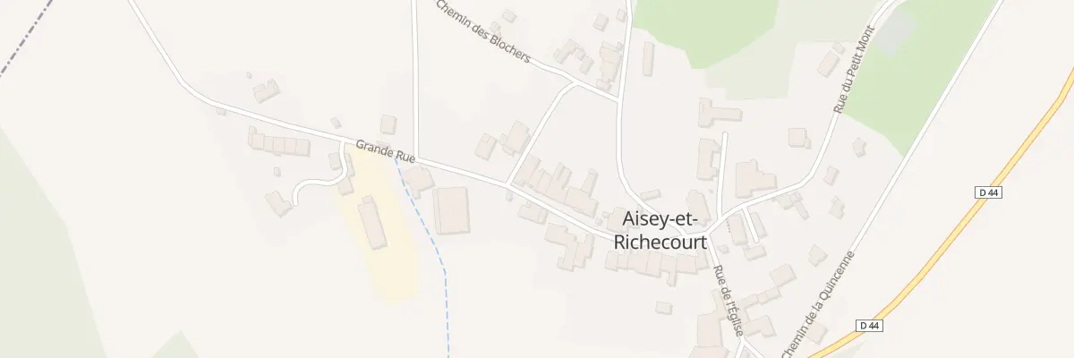 Plan du 10 Grande Rue à Aisey-et-Richecourt