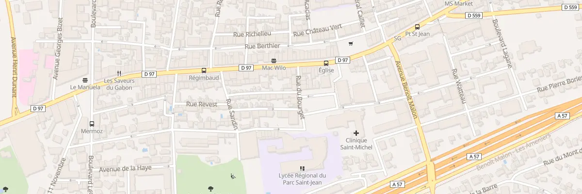 Plan du 19 Rue Sébastien Carle à Toulon