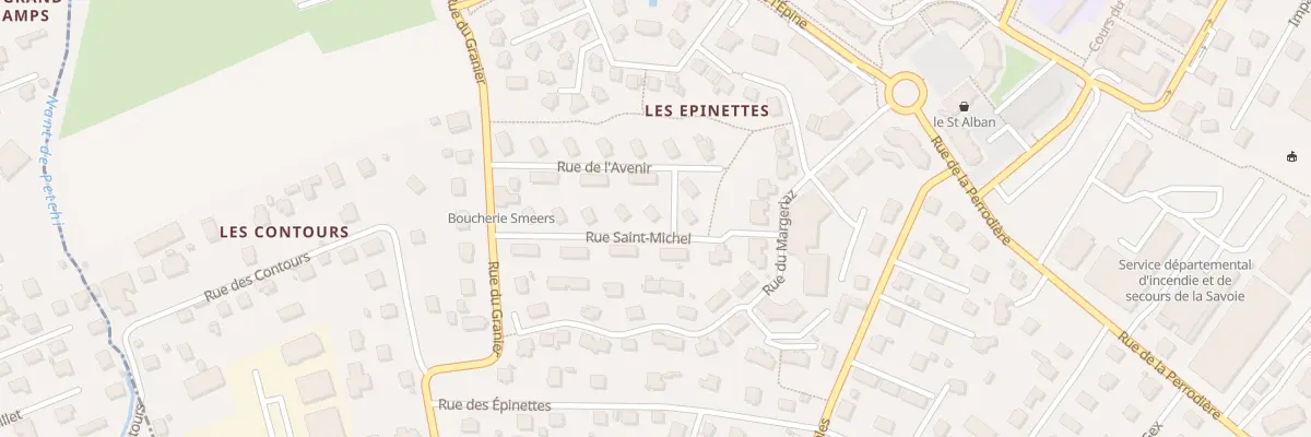 Plan du 127 Rue Saint-Michel à Saint-Alban-Leysse
